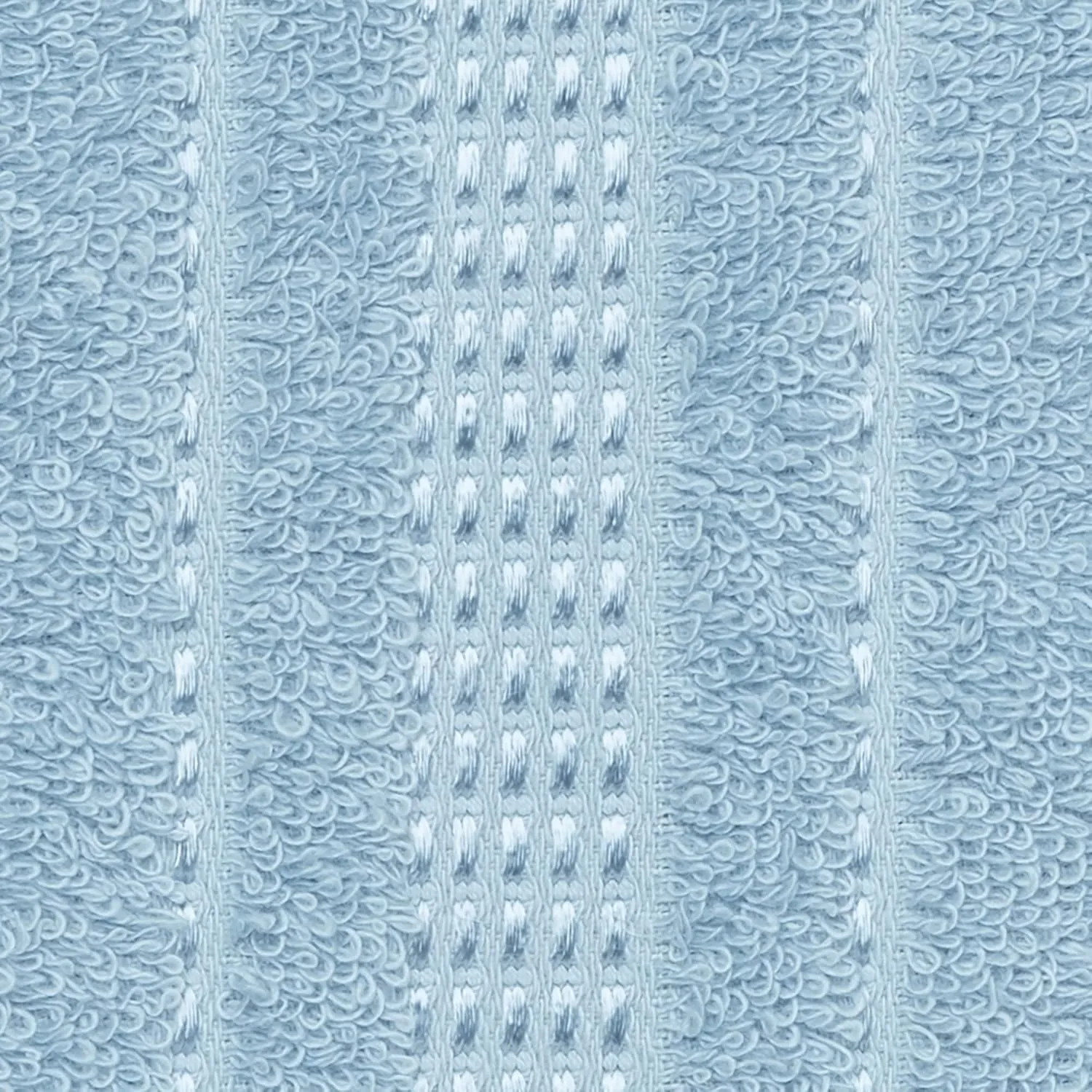 100% Cotton Washcloths for Bathroom, 4-Piece 12x12 in Wash Cloth Set, Turkish Small Hand Towels, Soft Rags for Face and Body, (Blue Washcloths)