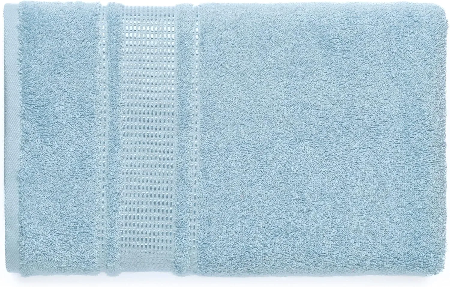 100% Cotton Washcloths for Bathroom, 4-Piece 12x12 in Wash Cloth Set, Turkish Small Hand Towels, Soft Rags for Face and Body, (Blue Washcloths)
