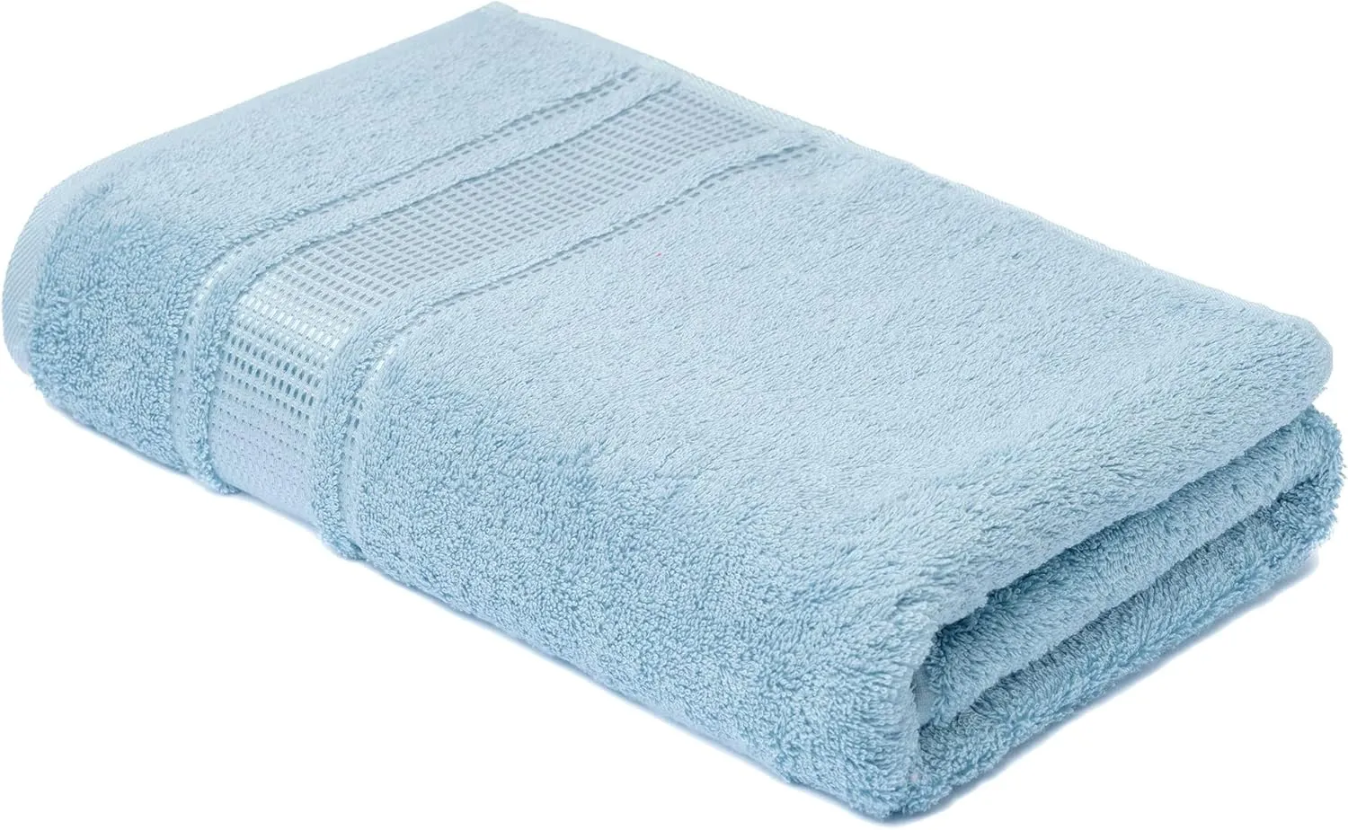 100% Cotton Washcloths for Bathroom, 4-Piece 12x12 in Wash Cloth Set, Turkish Small Hand Towels, Soft Rags for Face and Body, (Blue Washcloths)