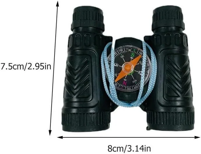 10pcs Telescope Toy Outdoor Playsets Travel Toys Preschool Boy Toys Camping Compass Party Favors for Toy Telescope Science Kit Telescope Toy Training