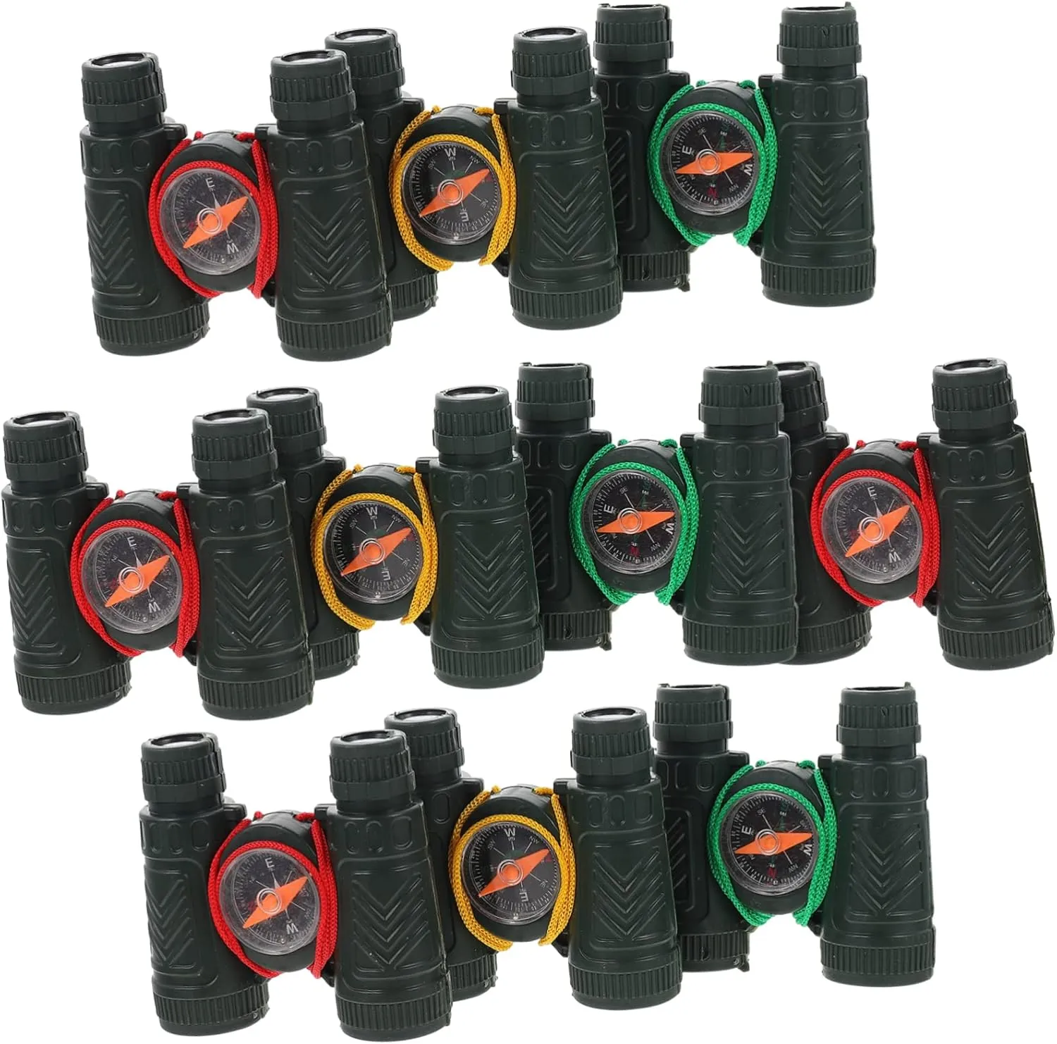 10pcs Telescope Toy Outdoor Playsets Travel Toys Preschool Boy Toys Camping Compass Party Favors for Toy Telescope Science Kit Telescope Toy Training