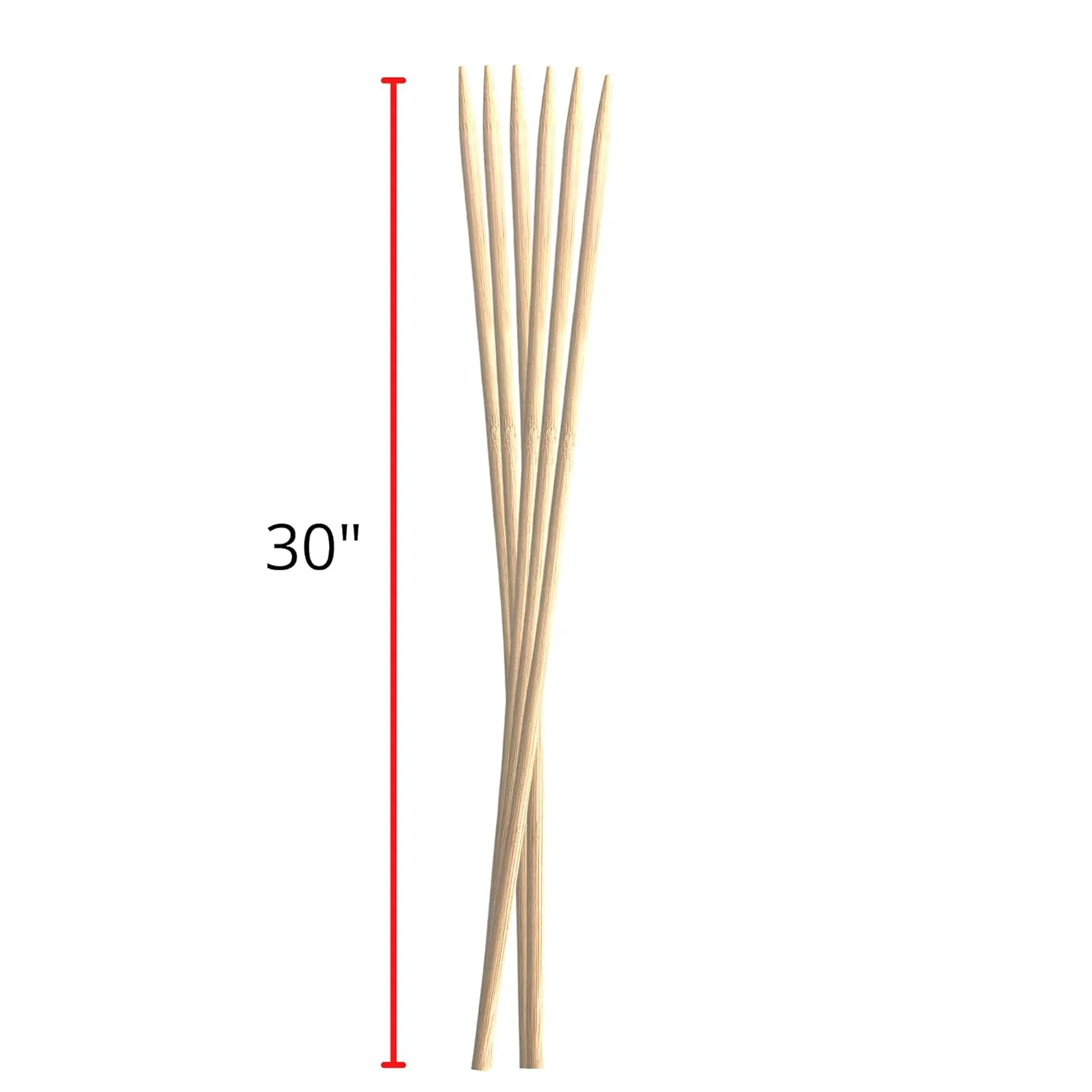 112-Piece S’mores Kit – Makes 24 S’mores – Includes 30” Birch Roasting Sticks, Graham Crackers, Chocolate & Marshmallows – Great for Camping, Bonfires, Parties