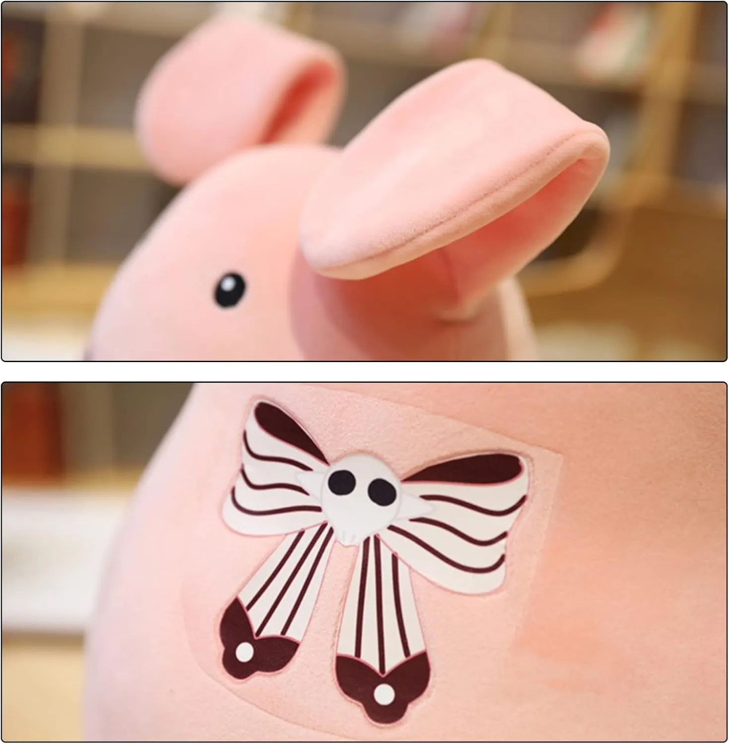 11.8" Kawaii Anime Bunny Stuffed Plush, Hanako-kun Mokke Animal Plush Doll, Cute Soft Hugging Fun Home Deco Plush Pillow