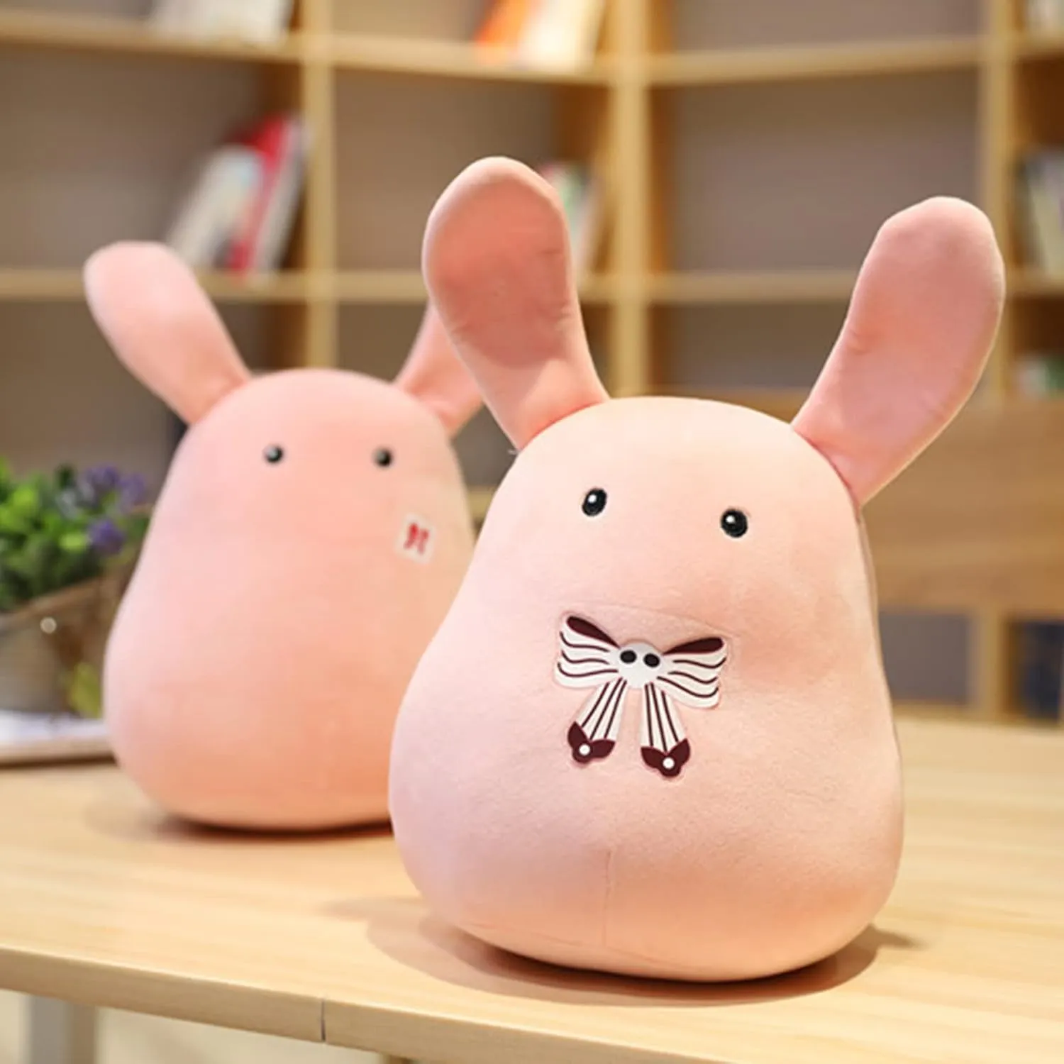 11.8" Kawaii Anime Bunny Stuffed Plush, Hanako-kun Mokke Animal Plush Doll, Cute Soft Hugging Fun Home Deco Plush Pillow
