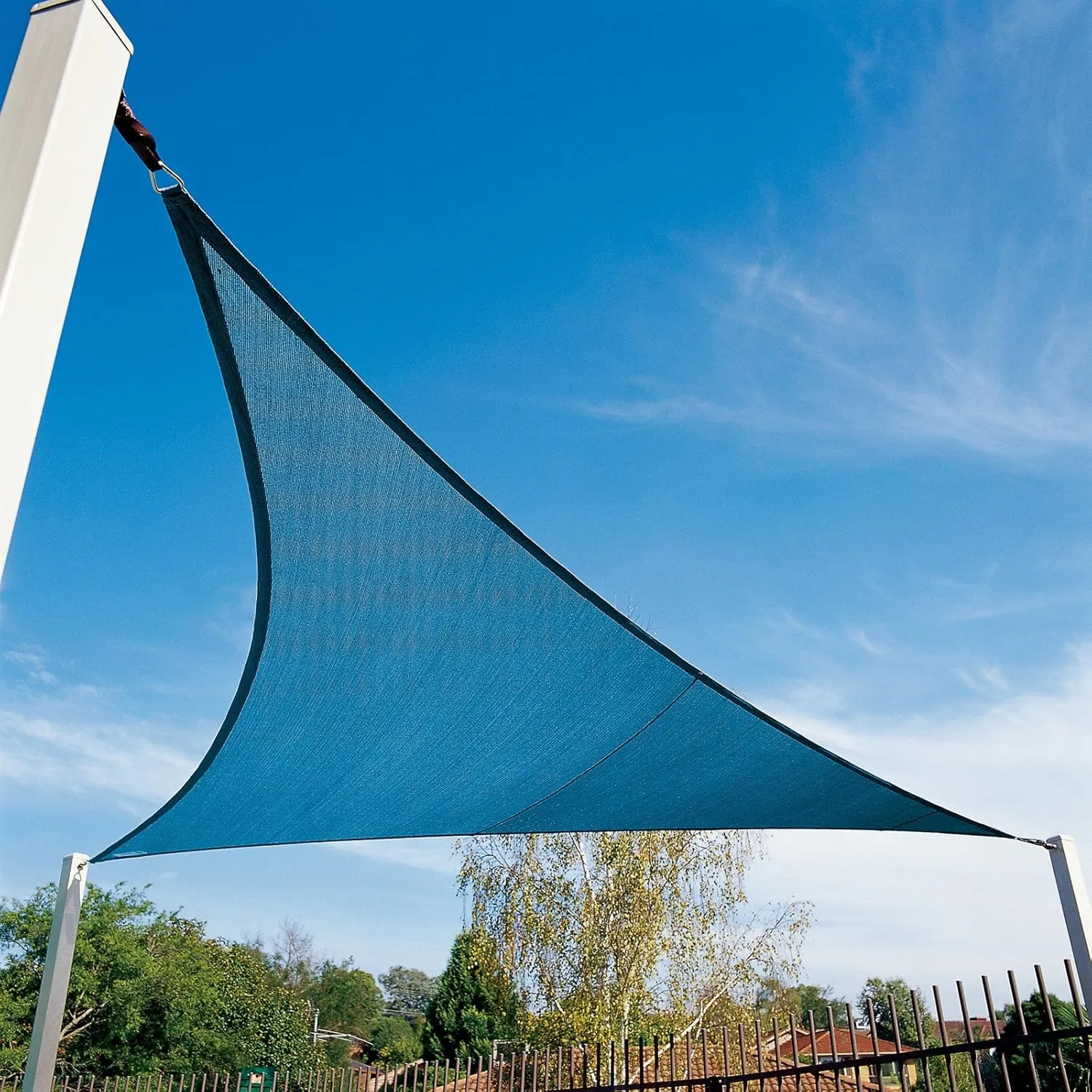 12' Coolhaven Shade Sail Kit, Triangle - Sapphire