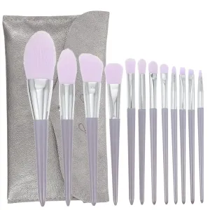 12-piece Makeup Brush Set Bulk Makeup Tools Fluffy Blush Brush for Women