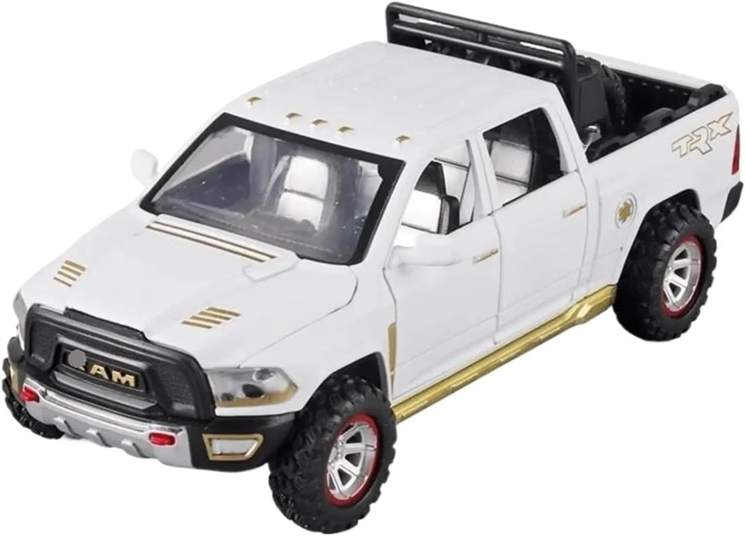 1:32 for Alloy Model Spring-Back Action - Kids' for Adventurous Play(White)