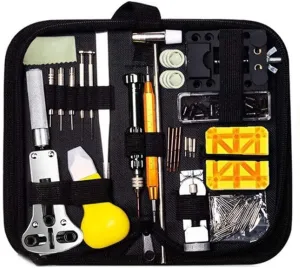 148 Pcs Watch Repair Tool Demolition Chain Package Kit Repair Watch Repair and Disassembly with Carrying Case