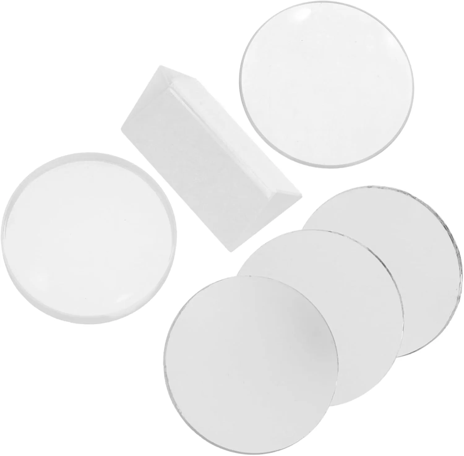 1set Optical Lens Physics Teaching Kit Convex Concave Lens for Science Experiments Photography and Optical Devices for Physics Education and Student Learning