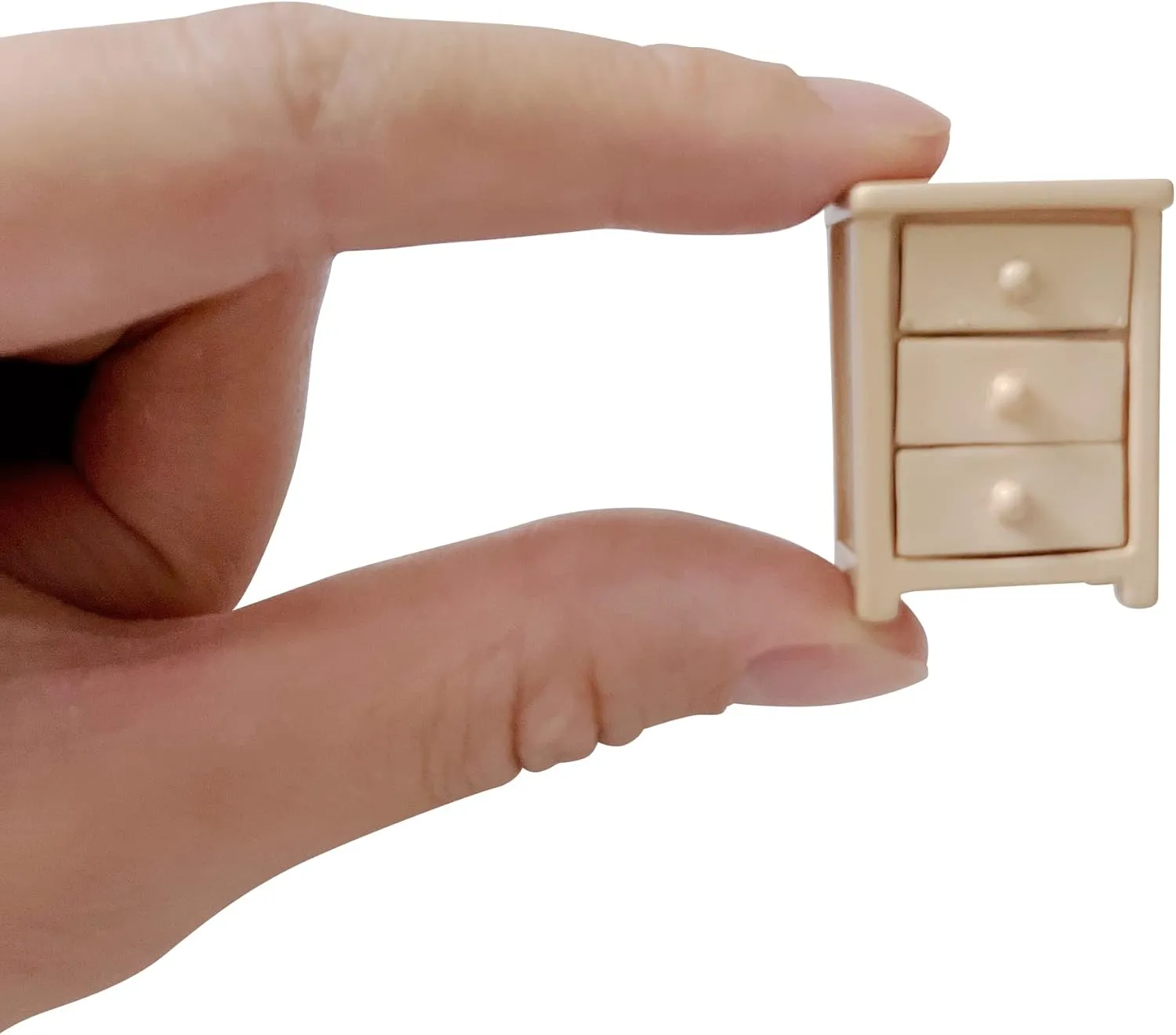 20pcs Khaki Miniature Resin Furniture Sets for Dollhouse Pretend Game Toys DIY Birthday Party