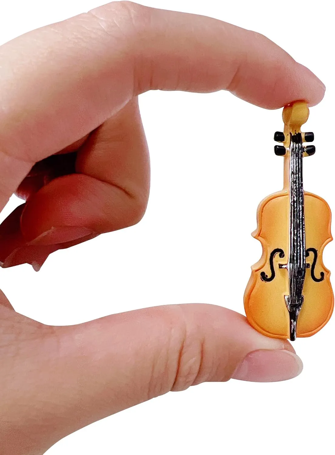25pcs Mini Musical Instruments Decoration Piano Violin Trumpet Guitar Saxophone Drum Dollhouse Accessory Sets