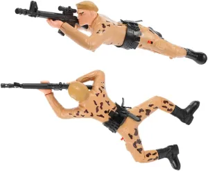 2pcs Crawling Electric Soldier Figurines for Boys Interactive Army Action Figures Engaging Plaything for Early Learning Unique Design for Creative Playtime
