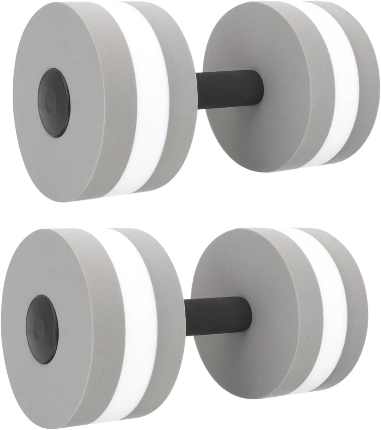 2Pcs Interactive Water Weights for Pool Exercise Lightweight Dumbbells for Upper Strength for Swimming Yoga Rehabilitation and Play