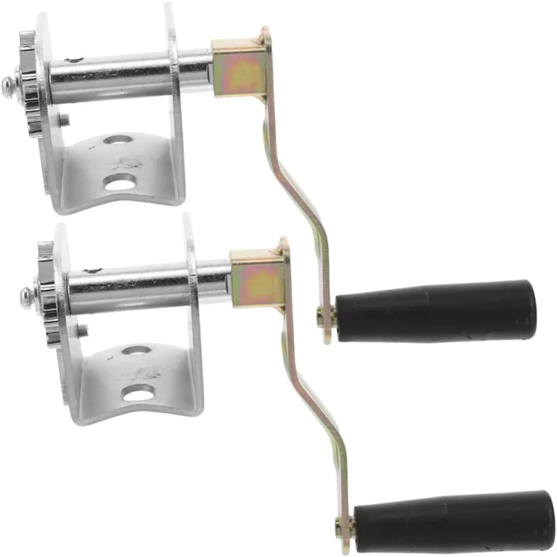 2Pcs Volleyball Net Tensioner Ratchet Heavy Duty Tool for Quick Setup and Optimal Tightness Compatible with Badminton and Volleyball Poles for Outdoor Sports