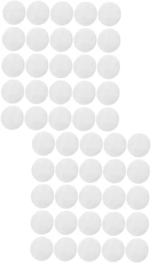 2sets 200pcs Reusable Makeup Pads Soft Round Cosmetic Cleaning Tool for Deep Cleansing for Home Travel Use Washable Makeup Cushions 200pcs*2