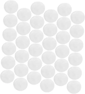 2sets Reusable Makeup Removal Pads Soft Fluffy Round Cleansing Discs for Gentle Eye Facial Makeup Removal Washable Cushions for Smooth Skin 200pcs*2