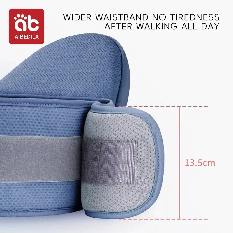 3-in-1 Baby Carrier Waist Stool with Hip Seat & Sling