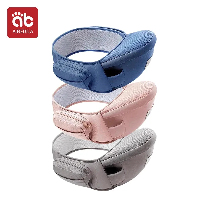 3-in-1 Baby Carrier Waist Stool with Hip Seat & Sling