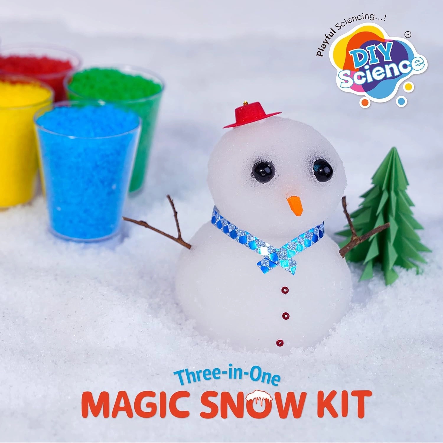3-in-1 Magic Snow Kit (Blue Box)
