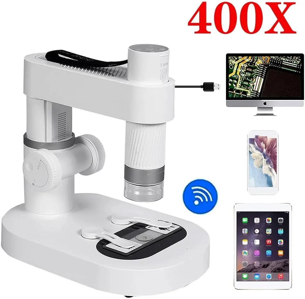 400X USB Children Biological Digital Electronic Portable Microscope Kit for Phone PC Home School Science Educational