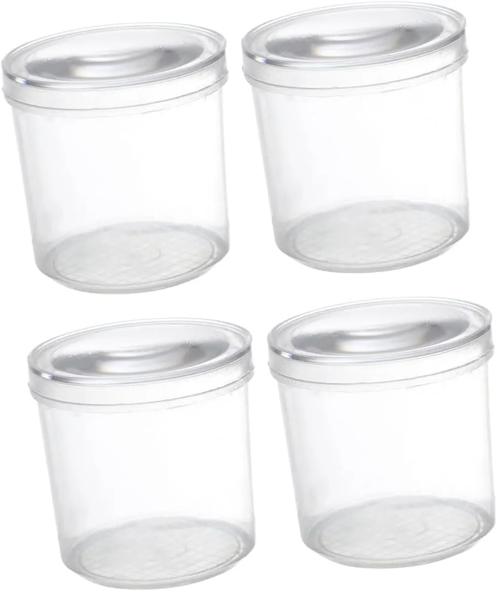 4Pcs Insect Observation Box with Magnifier Lid Viewer Container for Science Exploration Educational Teaching Apparatus for