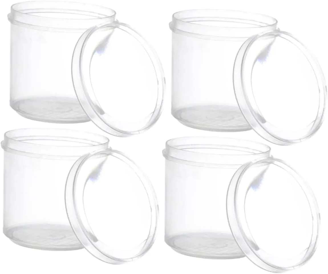 4Pcs Observation Cages with Magnifying Viewer Insect Observation Boxes for Science Exploration Lid for Easy Viewing of and Tiny Creatures