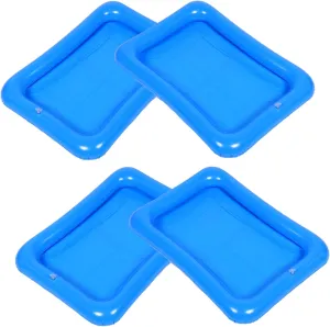 4pcs Ocean Ball Tray for Fun Outdoor Games for Bathtub Play Pool Party Activities and Imaginative