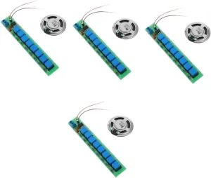 4sets Electronic Organ Soldering Kit Eight-Note Musical Assembly Project for Skill Development Electronics Fun Interactive Learning