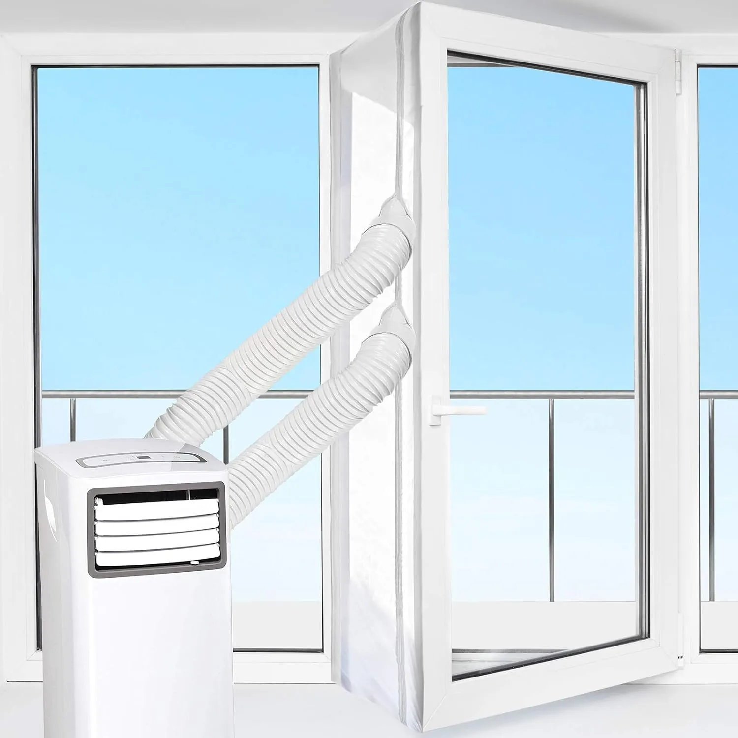 560CM(220") Window Seal, Cloth Accessory for Portable Air Conditioner and Tumble Dryer