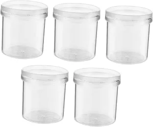 5Pcs Portable Transparent Insect Observation Boxes for Magnifying Jars for Outdoor Nature Exploration Lightweight Collector Accessory Enhance Imagination and Observation Skills