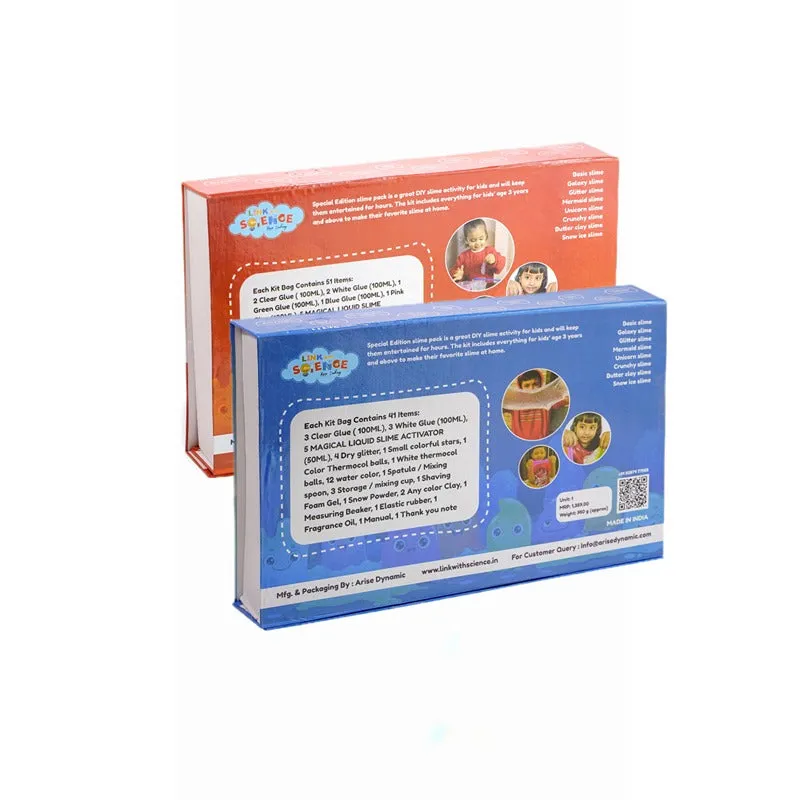 92 Pieces Ultimate Slime Making Kit - Pack of 2 (5-12 Years)