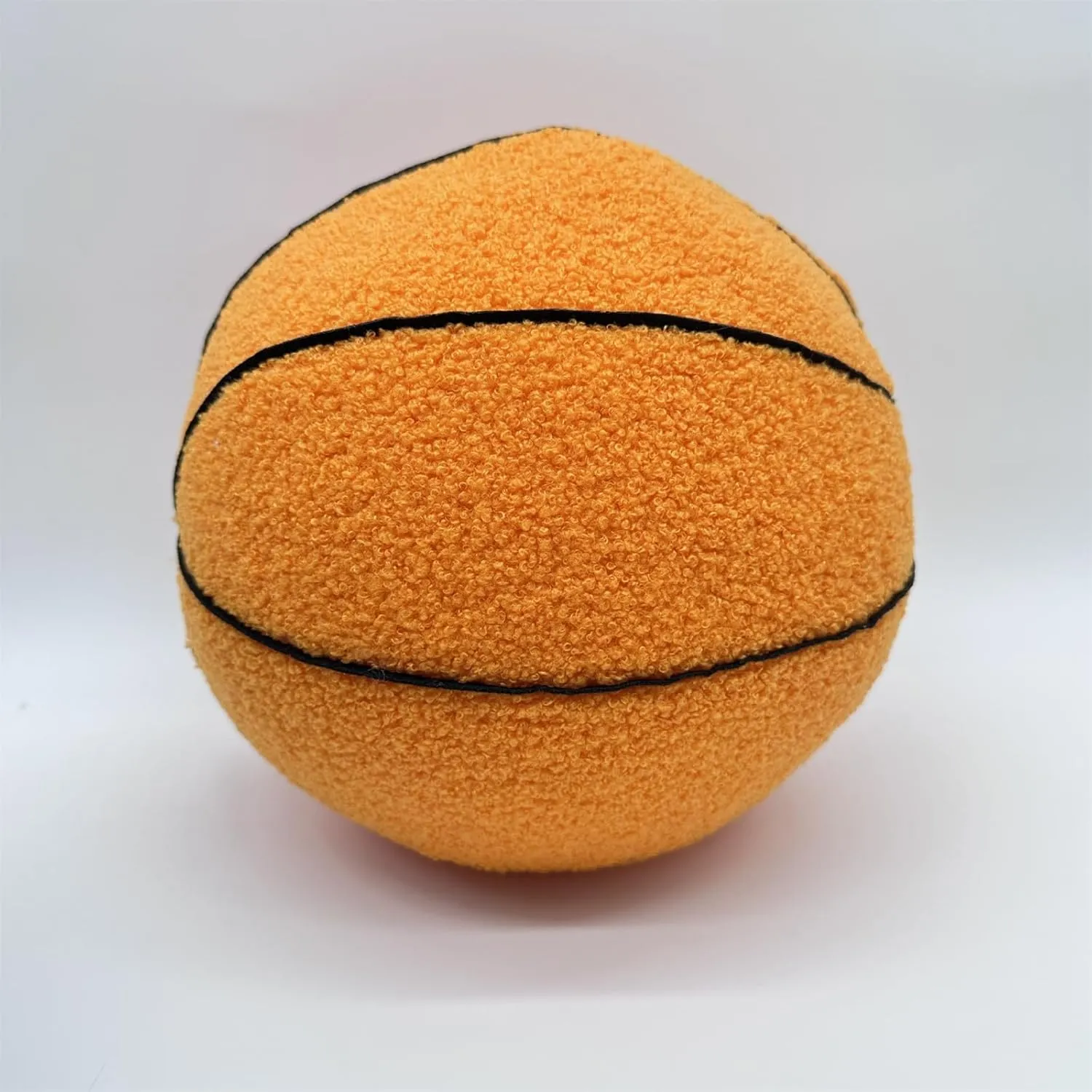 9.84inch Cute Offcourt Basketball Pillow,Durable Stuffed Sport Basketball Plush Toys,Game Lovers Fans Decoration Gift