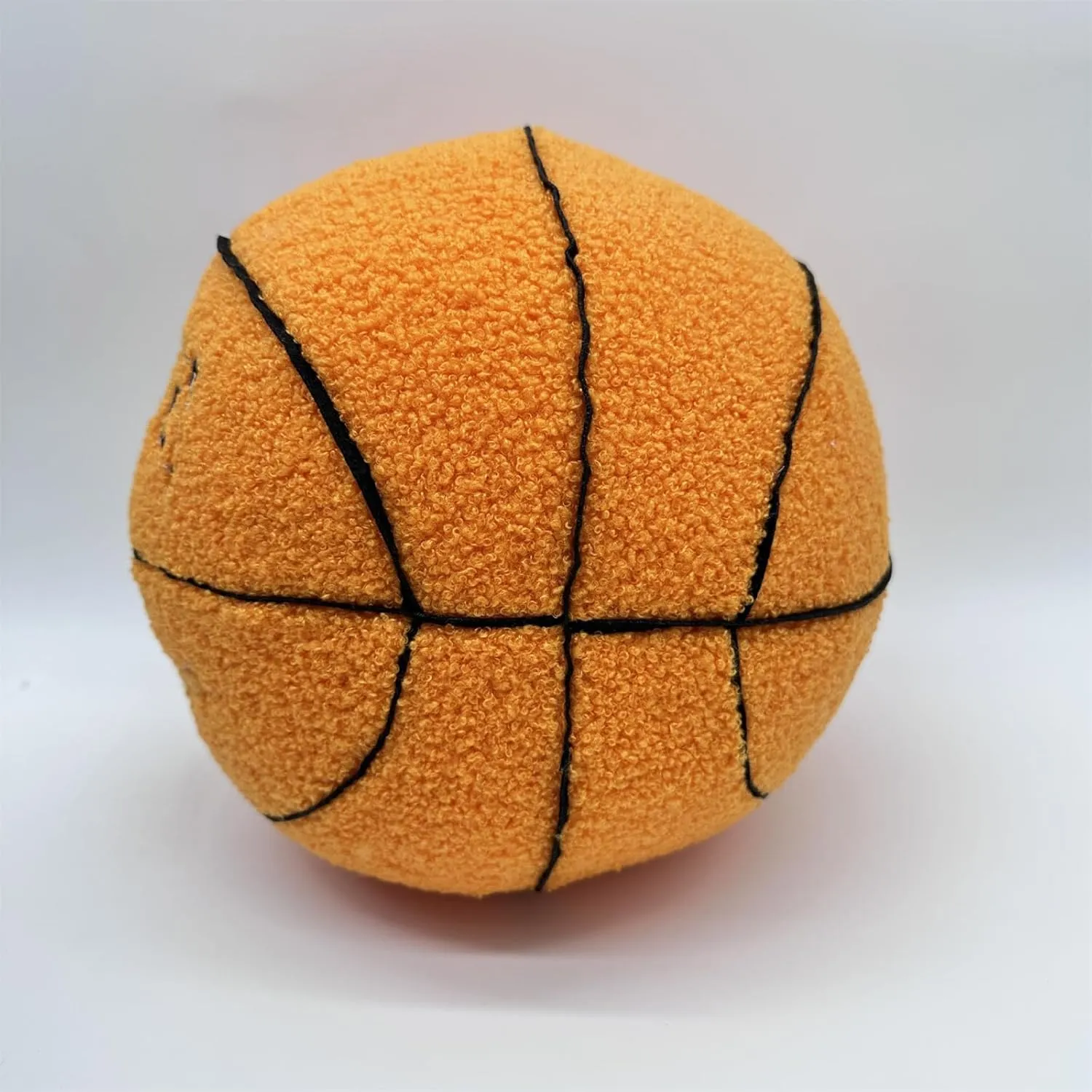 9.84inch Cute Offcourt Basketball Pillow,Durable Stuffed Sport Basketball Plush Toys,Game Lovers Fans Decoration Gift