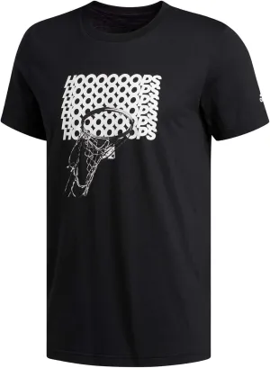 adidas Men's Basketball Adi Hoop Tee