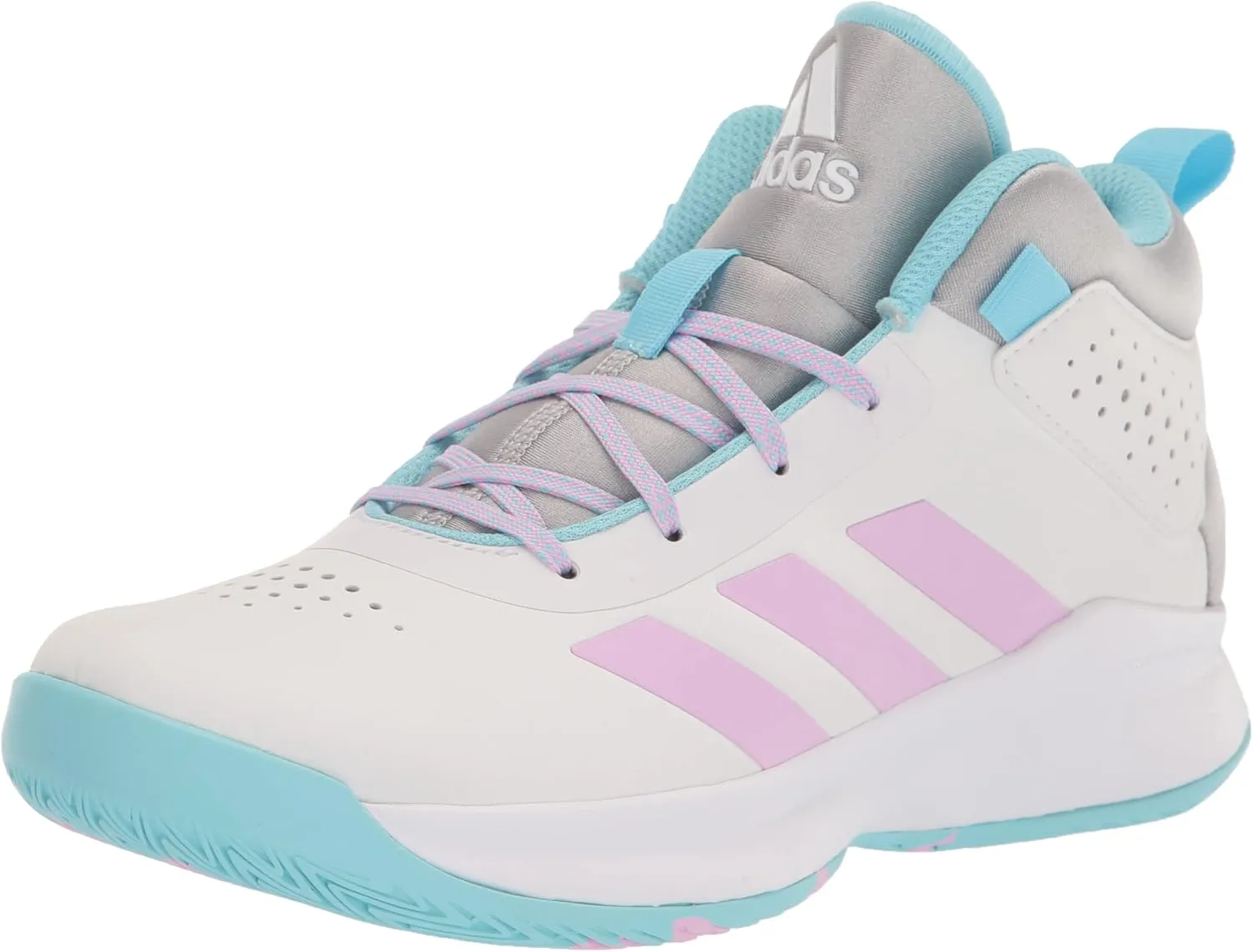 adidas Unisex-Child Cross Em Up 5 Wide Basketball Shoe