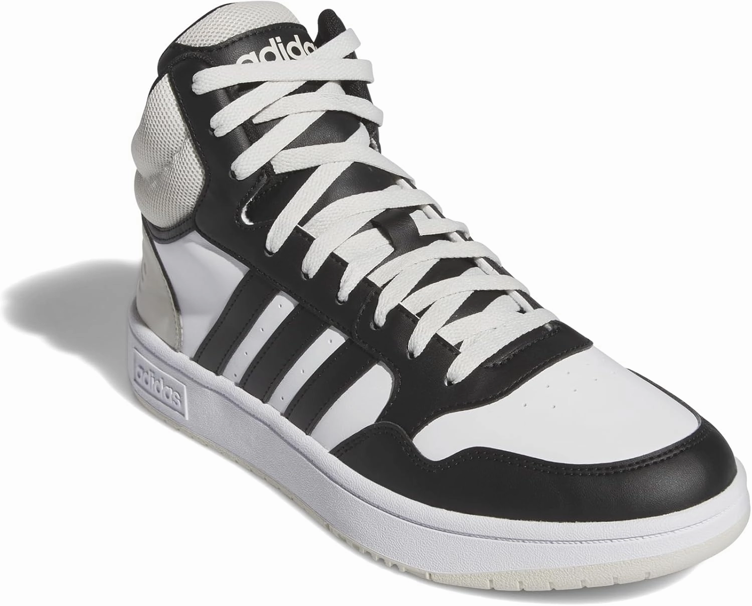 Adidas LWO77 Men's Basketball Shoes Hoop 3.0 Mid Lifestyle Basketball Classic Vintage