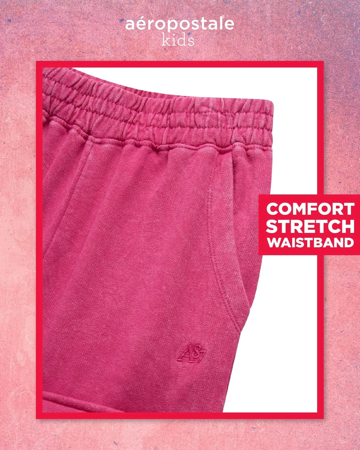 AEROPOSTALE Girls' Pants - Casual Fleece Cargo Joggers with Adjustable Elastic Waistband - Baggy Cargo Pants for Girls (7-16)