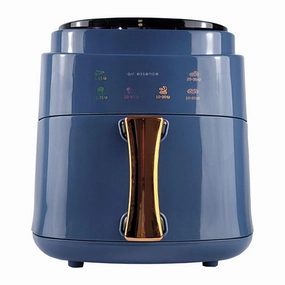 Air Essence Solano is an electric air fryer that eliminates grease, providing a healthier cooking option.