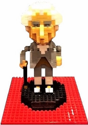 Alexander Hamilton Mini Building Blocks