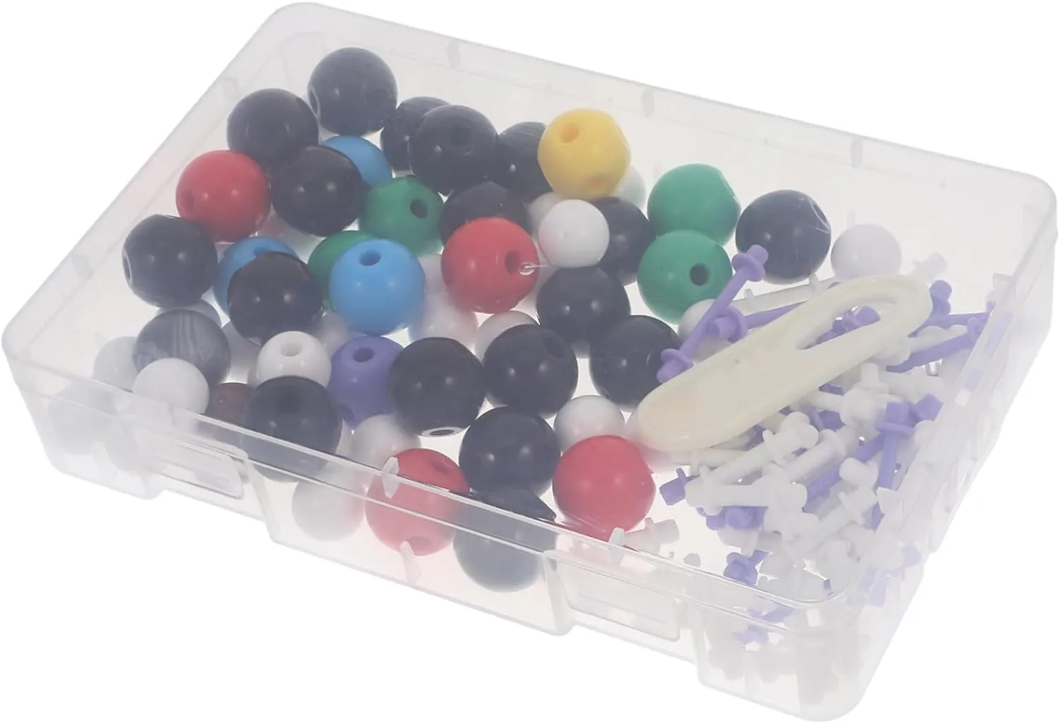 Alipis 1 Set Molecular Model Kit Bonds Abs Chemistry Modeling Kit for Educational Use for Biochemistry Molecular Biology Studies
