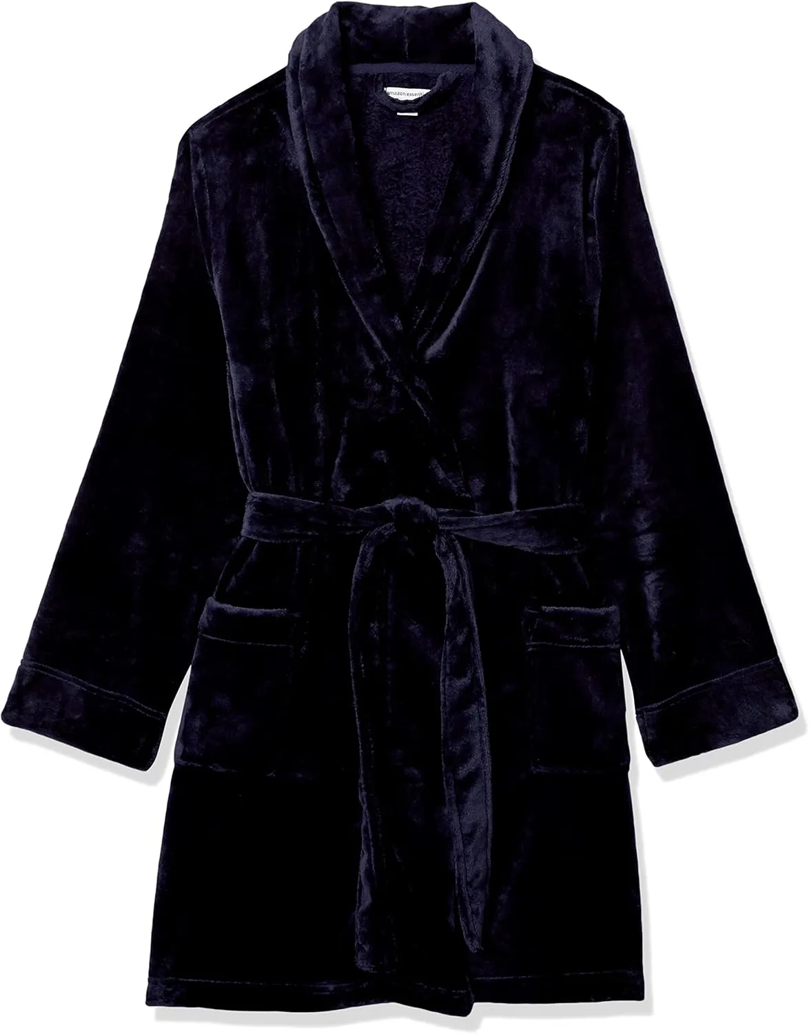 Amazon Essentials Women's Mid-Length Plush Robe (Available in Plus Size)