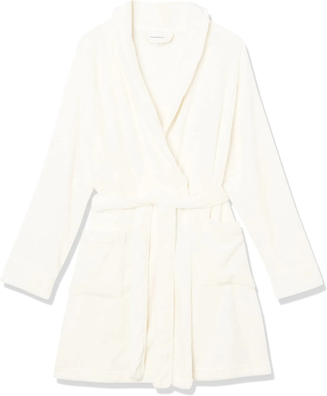 Amazon Essentials Women's Mid-Length Plush Robe (Available in Plus Size)