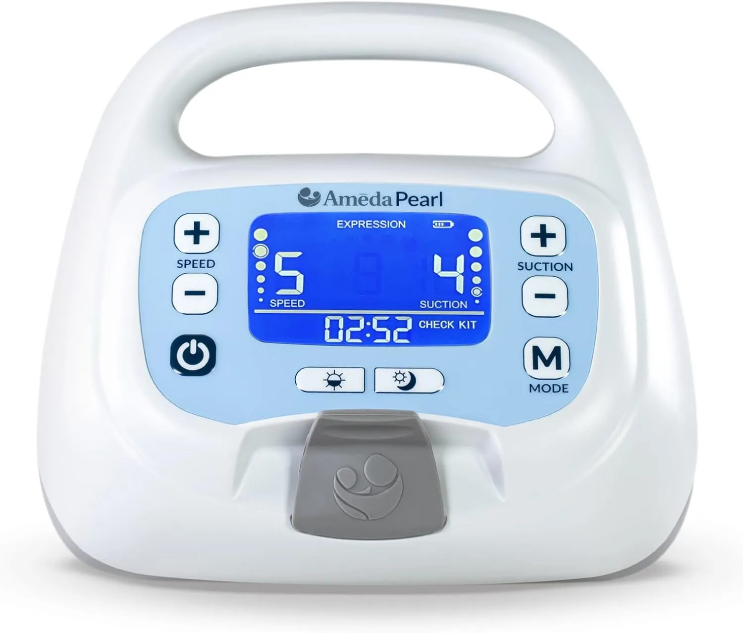 Ameda Pearl Hospital Grade Breast Pump | Portable Breast Pump | Ameda Electric Breast Pump | Rechargeable Battery | Medical Grade Breast Pump | Ameda Breast Pump | Pumps for Breastfeeding