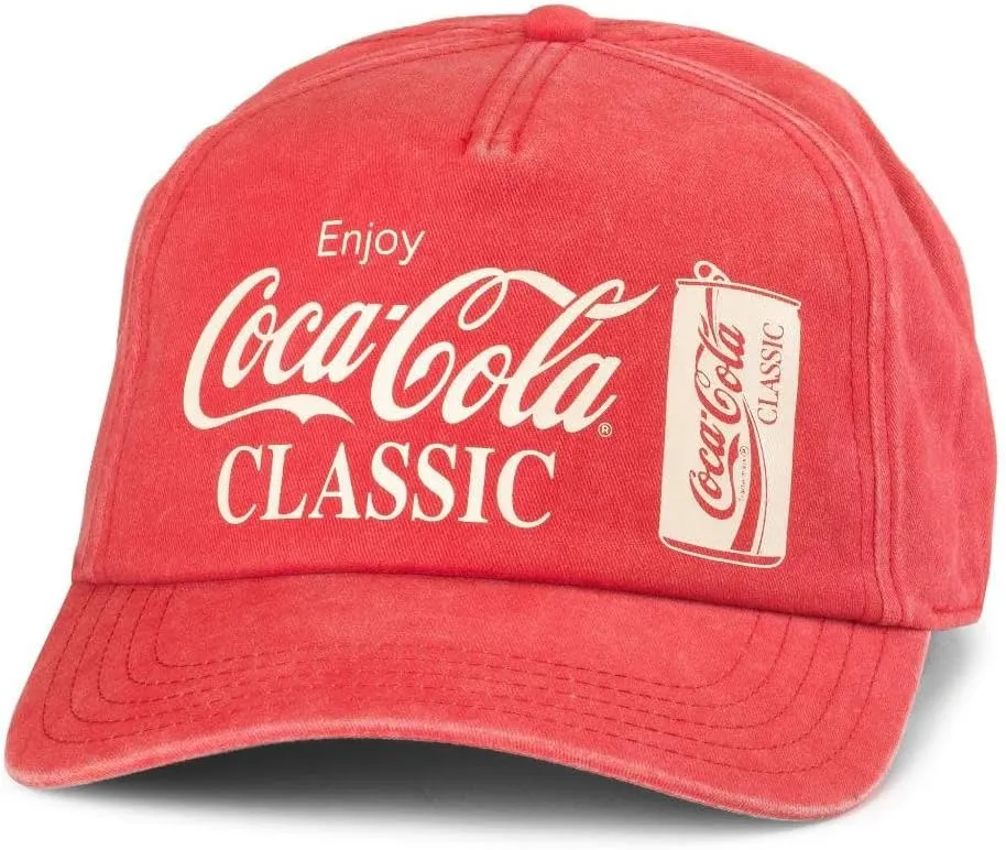 AMERICAN NEEDLE Coke Coca Cola Unisex Adjustable Snapback Baseball Hat