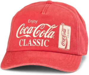AMERICAN NEEDLE Coke Coca Cola Unisex Adjustable Snapback Baseball Hat