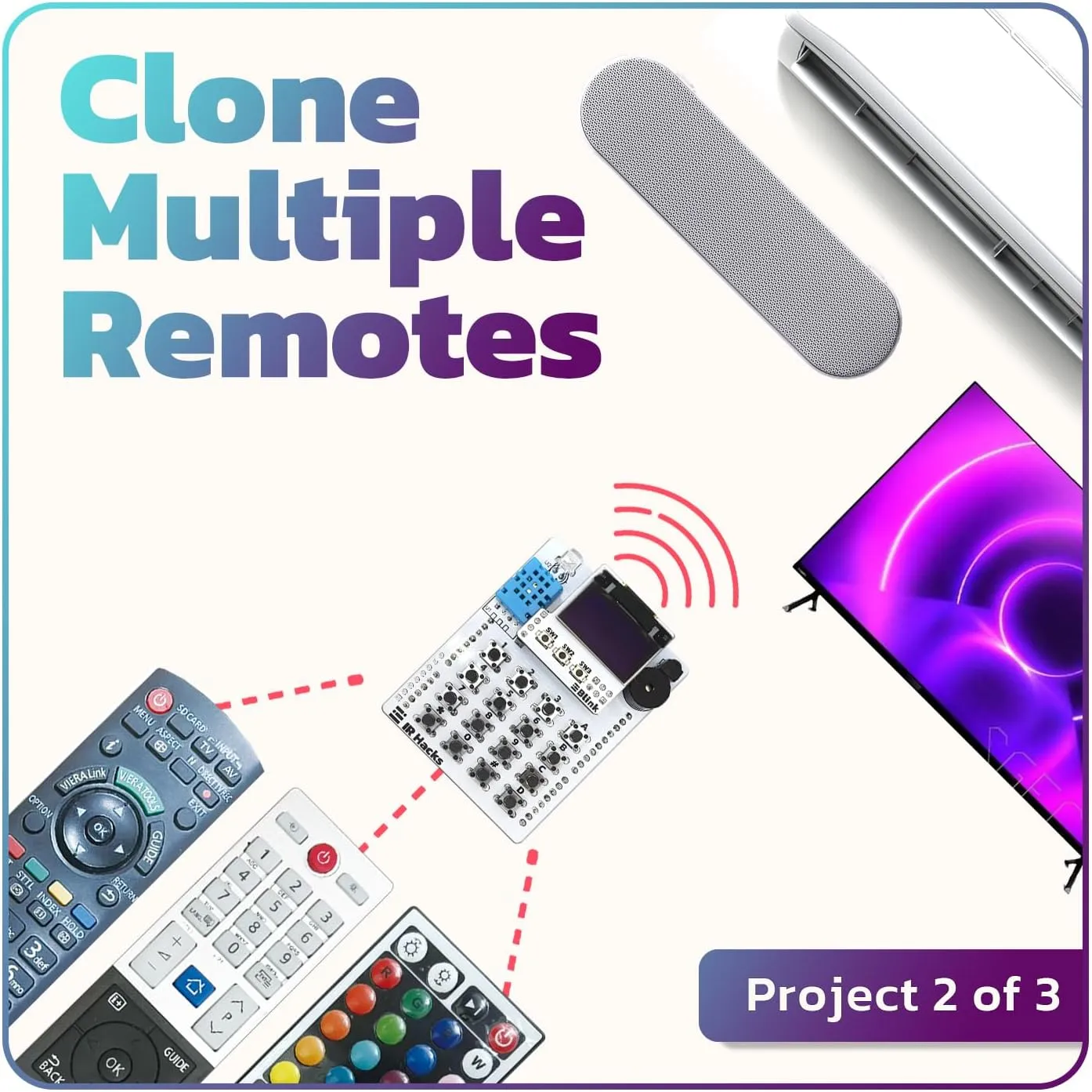 amomii Testudo: Soldering Practice Kit, 3 Builds, Multiple Projects   USB C Microcontroller, Arduino IDE Compatible Electronics Starter Kit for Beginners, Makers, Adults & Teens, Included eBook