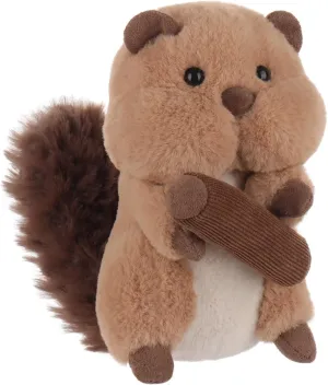 Apricot Lamb Bashful Beaver Plush Stuffed Animals for Kids, Soft Cute Plush Toys for Baby Girl and Boy, Fluffy Bashful Beaver Brown