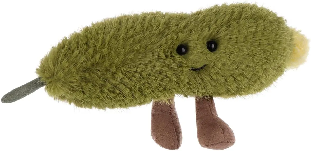 Apricot Lamb Delicious Cucumber Stuffed Animals for Kids, Soft Cute Plush Toys for Baby Girl and Boy, Fluffy Delicious Cucumber 9.1 Inches