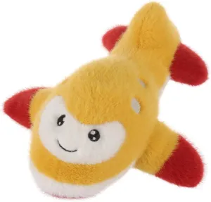 Apricot Lamb Happy Airplane Plush Stuffed Animals for Kids, Soft Cute Plush Toys for Baby Girl and Boy, Fluffy Happy Airplane Yellow 8.5 Inches