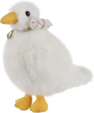 Apricot Lamb Pigeon Plush Stuffed Animals for Kids, Soft Cute Plush Toys for Baby Girl and Boy, Fluffy Pigeon White 5.9 Inches